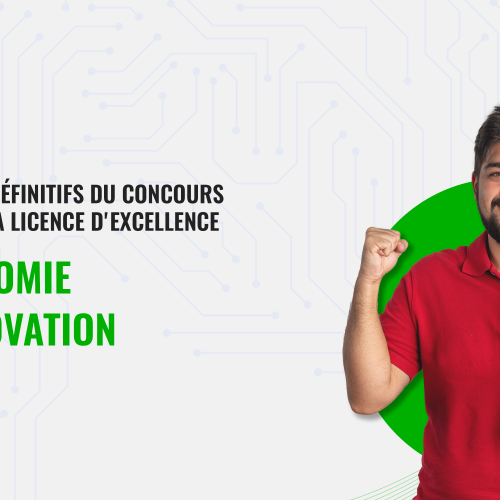 Résultats définitifs du concours d’accès au licence d’excellence: Agronomie et Innovation