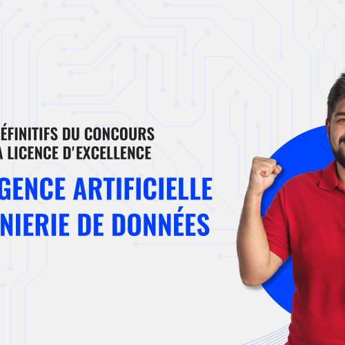 Résultats définitifs du concours d’accès au licence d’excellence: Intelligence Artificielle et Ingénierie de Données