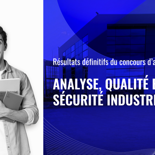 Résultats définitifs du concours d’accès au Master Analyse, Qualité et Sécurité Industrielle