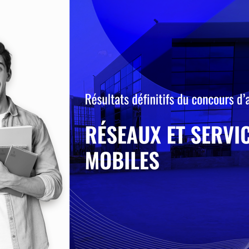 Résultats définitifs du concours d’accès au Master Réseaux et services mobiles