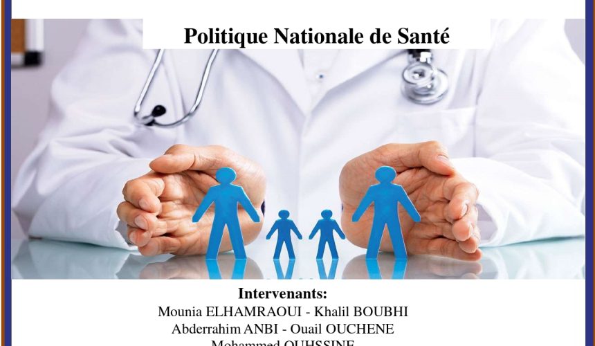 Ramadan des Sciences 4ème édition – Politique Nationale de Santé Ramadan des Sciences 4ème édition – Politique Nationale de Santé