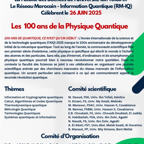 Les 100 ans de la Physique Quantique