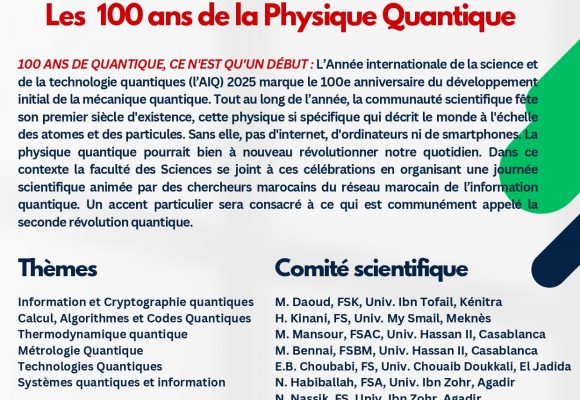 Les 100 ans de la Physique Quantique