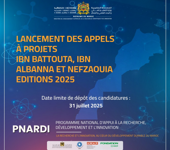 Invitation : Webinaires d’Information sur les Appels à Projets PNARDI Edition 2025 Invitation : Webinaires d’Information sur les Appels à Projets PNARDI Edition 2025