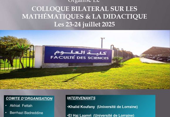 Colloque Bilatéral sur les Mathématiques & la Didactique