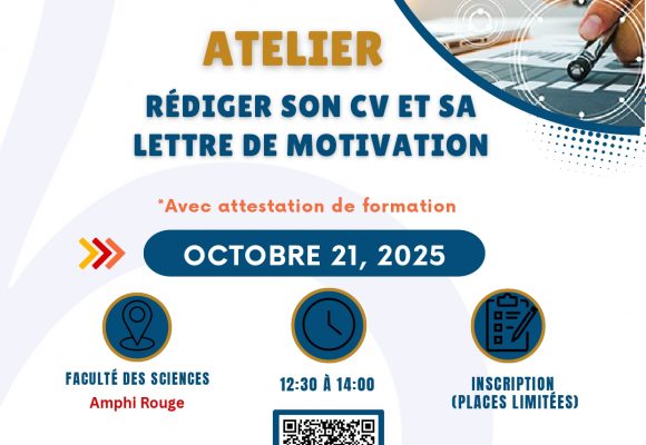 Série de formations professionnelles – Préparez votre avenir ( (préparer CV, lettre de motivation, se préparer à l’entretien d’embauche, entrepreneuriat etc.)