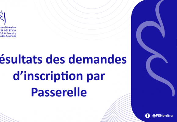 Résultats des demandes d’inscription par Passerelle