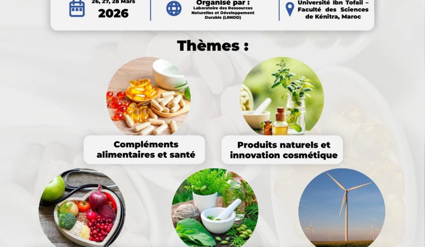Congrès International sur les Compléments Alimentaires et Produits Naturels (CICAPN 2026)