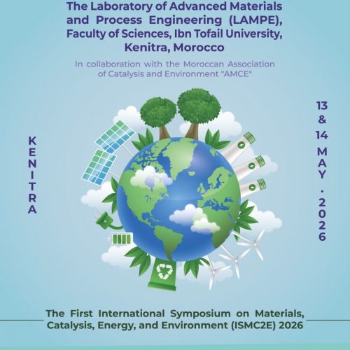 First International Symposium on Materials, Catalysis, Energy and Environment (ISMC2E 2026).