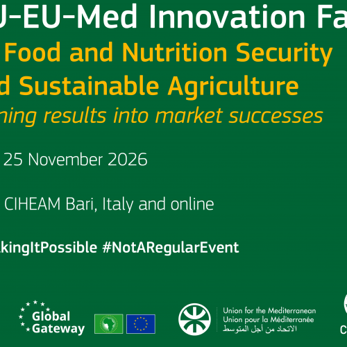 Salon international AU–EU–Med Innovation Fair Bari-2026 Salon international AU–EU–Med Innovation Fair Bari-2026