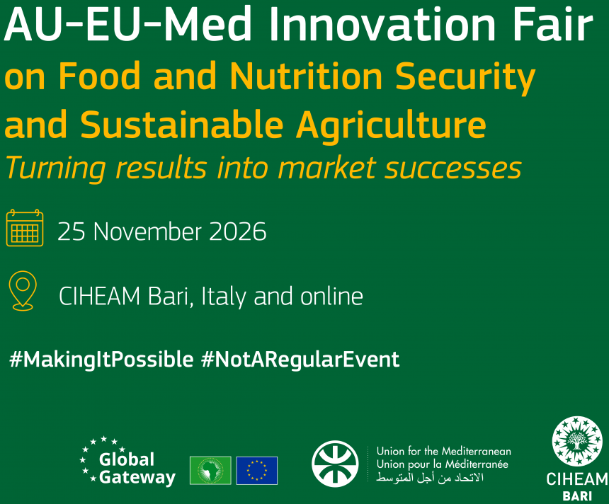 Salon international AU–EU–Med Innovation Fair Bari-2026