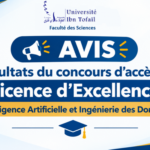 Résultats du concours d’accès à la Licence d’Excellence Intelligence Artificielle et Ingénierie des Données